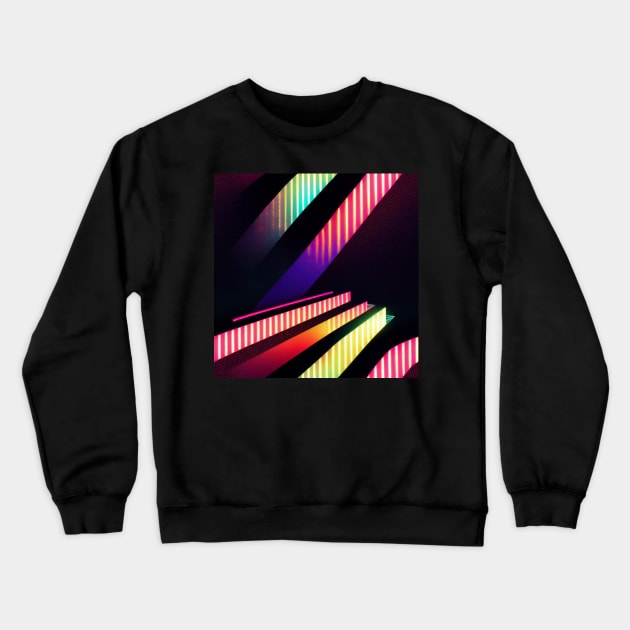 Cyberpunk pattern mechanical electronic cyberpunk  pattern Crewneck Sweatshirt by SJG-digital